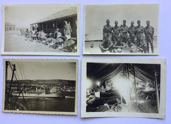 Collection New Zealand and related WW2 military photographs and Rommel